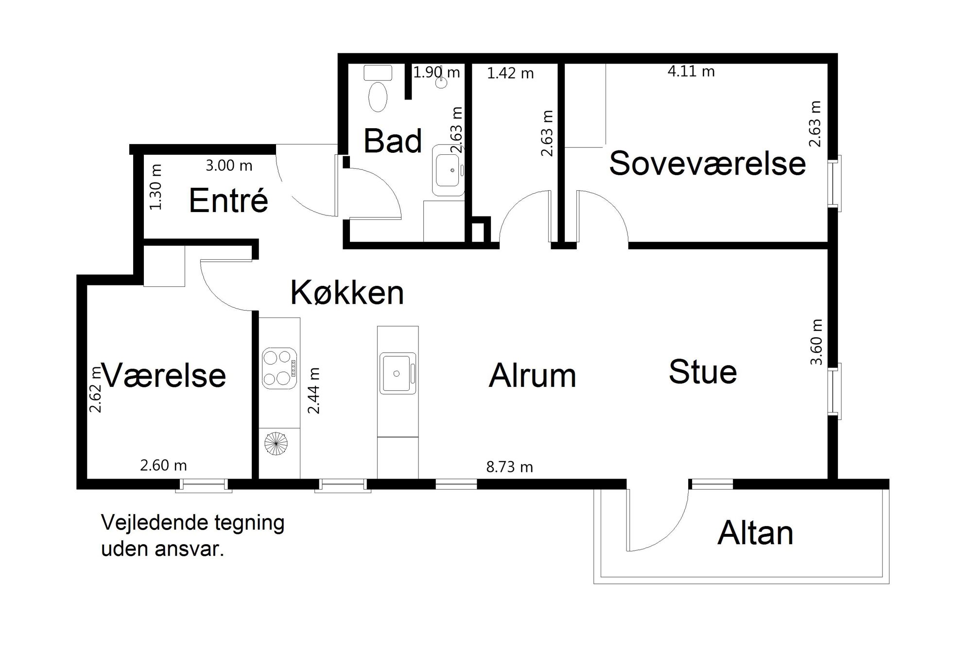 Boeck-Hansens Vej 19, 3. 2., 9000 Aalborg