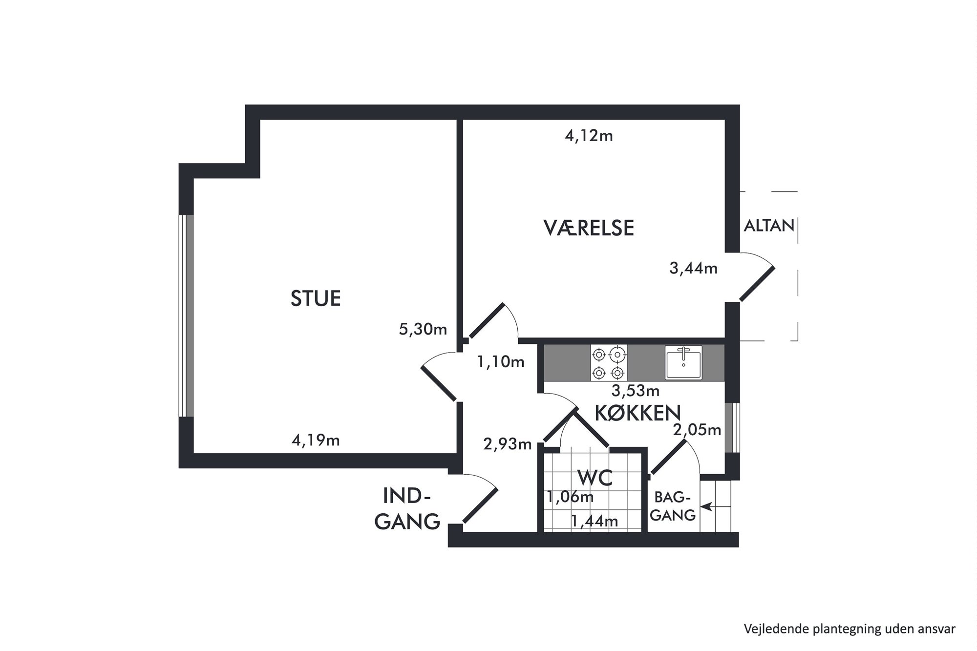 Herluf Trolles Gade 21, 3. tv., 9000 Aalborg