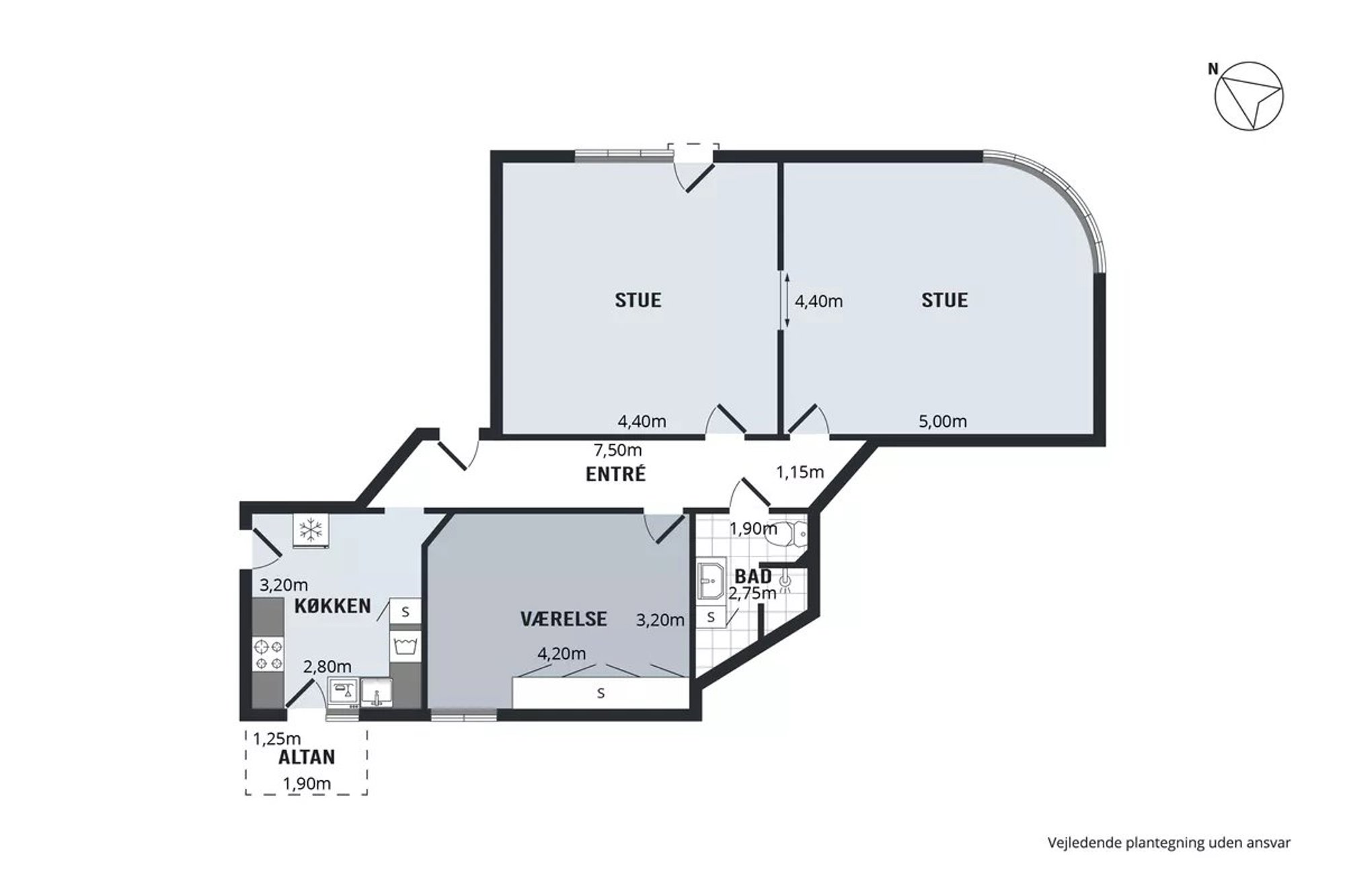 Prinsensgade 41, 2. tv., 9000 Aalborg
