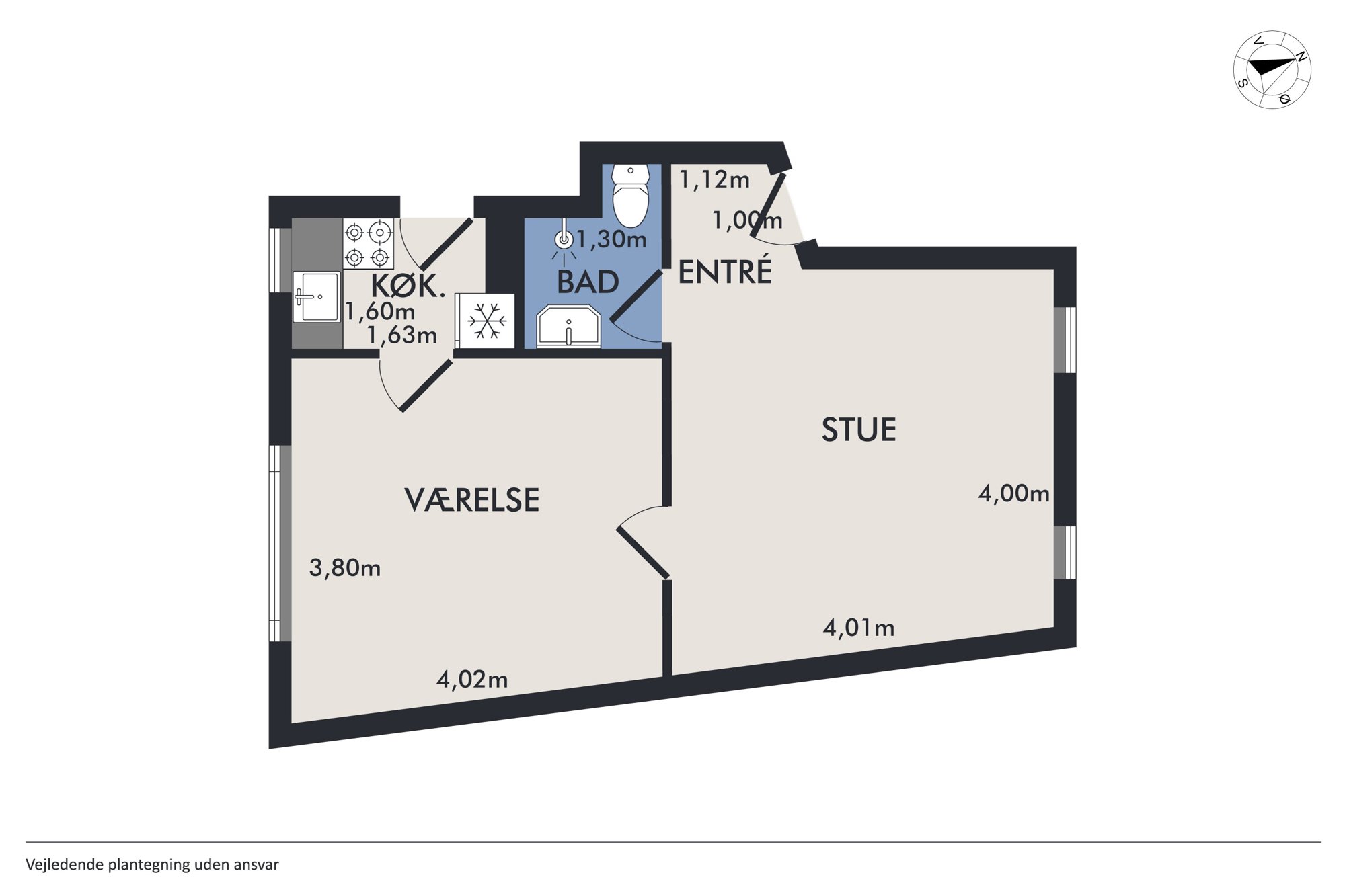 Kastetvej 59, 3. tv., 9000 Aalborg